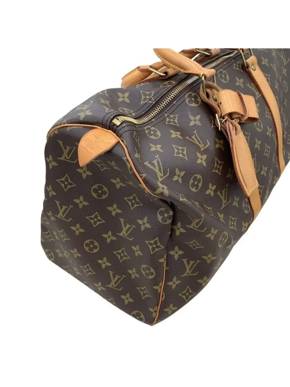 Louis Vuitton Monogram Keepall Bandouliere 45 Boston Bag